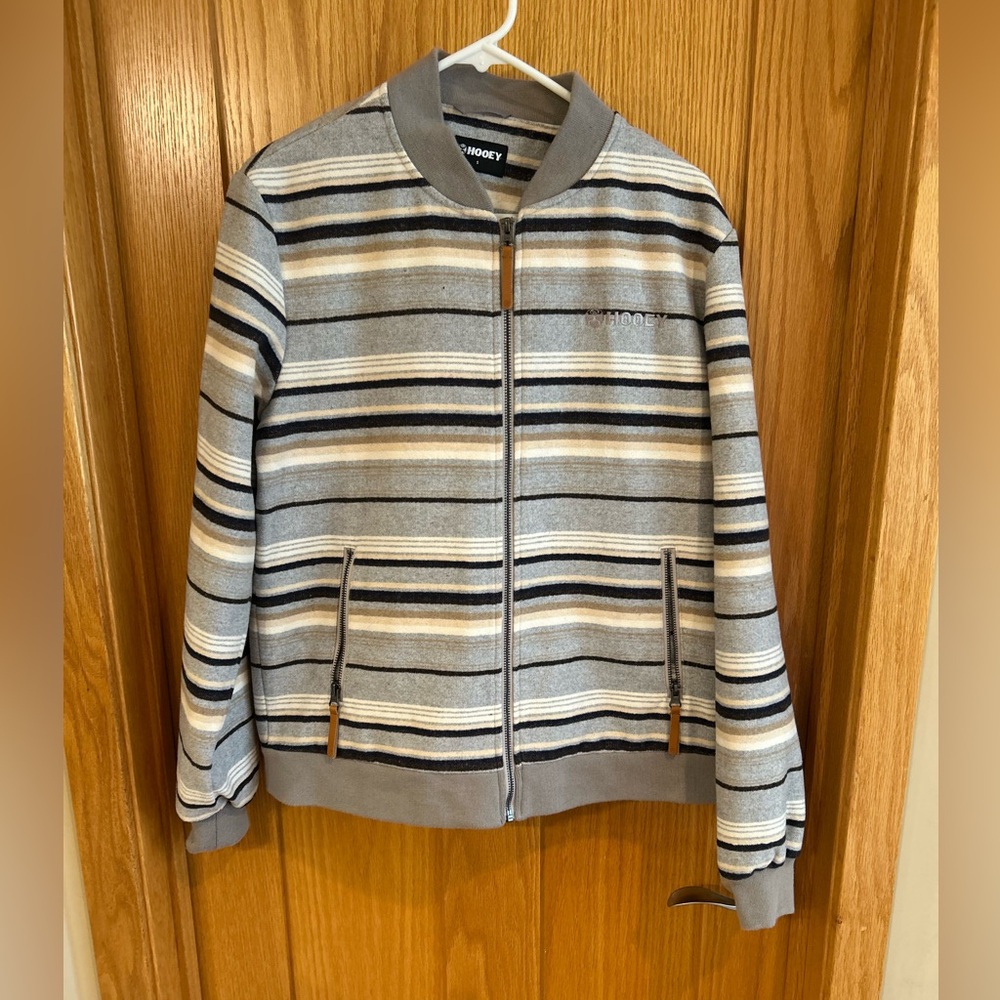 Hooey Men’s Bomber‎ Jacket Stripes S